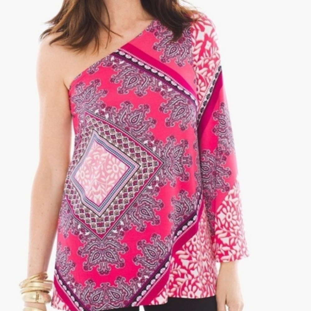 Chicos Refined Borders Top